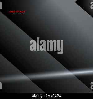 abstract vector geometric background. design gradient black white color shape . New texture for your design. Stock Vector