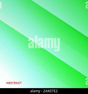 abstract vector geometric background. design gradient green white color shape . New texture for your design. Stock Vector