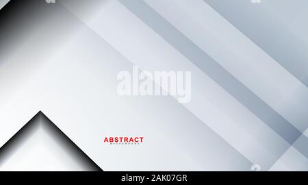 Abstract geometric vector background. white, blue, black gradient shape design overlap. New texture for your design. Stock Vector