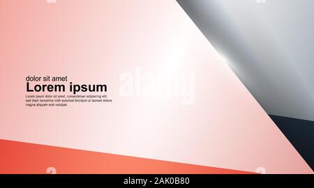 Abstract Vector background, modern style overlay, with space for design, text input ,Design business cards, website, brochures, leaflets, banners. Stock Vector