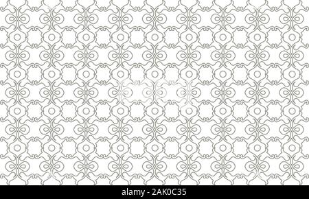 Ornamental pattern. Arabic seamless pattern. Moroccan background. Textile Pattern Stock Vector