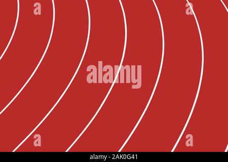 run track top view color icon vector illustration Stock Vector