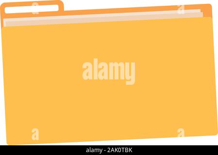 Folder file image Stock Vector