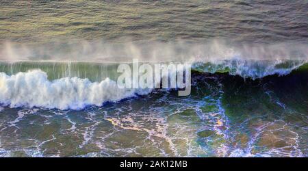 Crashing wave Stock Photo