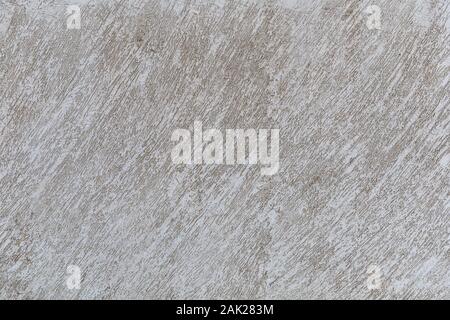 The wall is plastered in a wrinkled style. Stock Photo