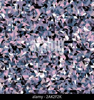 Funky random micro triangle tile swatch seamless Stock Vector