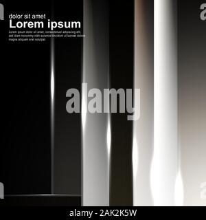 abstract vector background. overlapping shape. New texture for your design . Stock Vector
