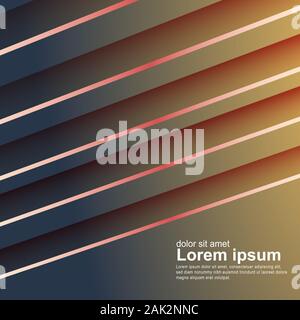 abstract vector background. overlapping shape. New texture for your design . Stock Vector