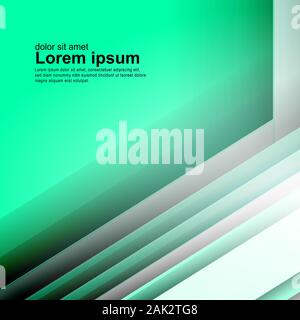 abstract vector background. overlapping shape. New texture for your design . Stock Vector
