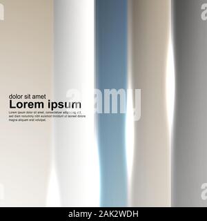 abstract vector background. overlapping shape. New texture for your design . Stock Vector