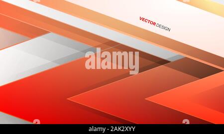 abstract vector background. overlapping shape. New texture for your design . Stock Vector