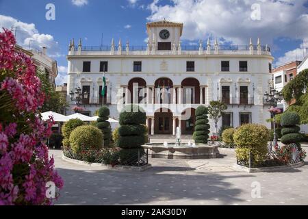 Provinz Cordoba/Priego de Cordoba: Rathaus auf der Plaza de la Constitucion, Andalusien | usage worldwide Stock Photo