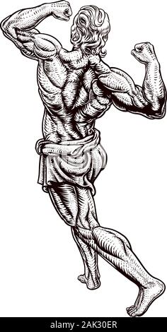 Vector illustration of Ancient greek man cartoon Stock Vector Image & Art -  Alamy