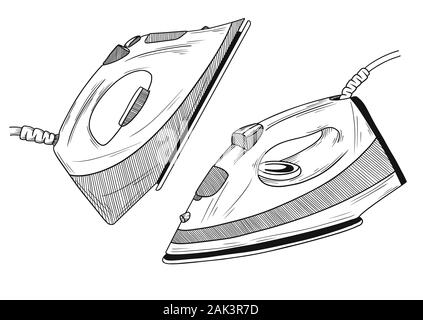 670+ Drawing Of Electric Iron Stock Illustrations, Royalty-Free Vector  Graphics & Clip Art - iStock