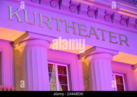 Germany: Vogtland - King Albert Theatre in Bad Elster | usage worldwide Stock Photo