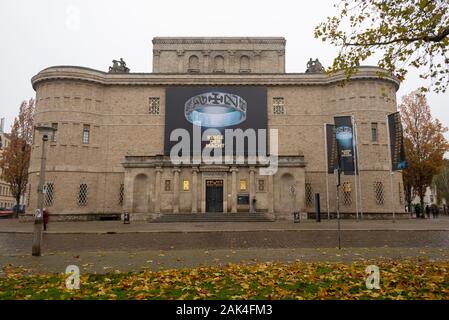 Halle Germany 17th Nov 2019 A Banner With The Inscription