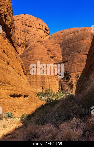 Valley of the Winds walk in the Olgas. Kata Tjuta, Northern Territory, Australia Stock Photo