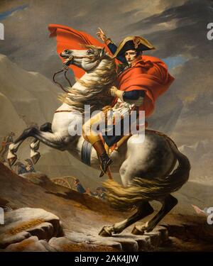 Napoleon Crossing the Alps at the St Bernard Pass, 20th May 1800 1801 ...