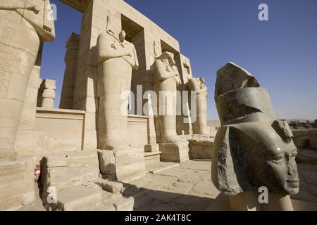 Luxor: Theben West, Ramesseum Tempel (Tempel von Ramses II.), Ägypten | usage worldwide