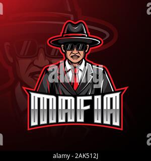 Gangster Gamer Mascot Logo