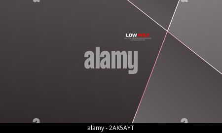 abstract vector geometric background. luxury polygonal pattern and lines. Vector Illustration For Wallpaper, Banner, Background, Card, landing page Stock Vector