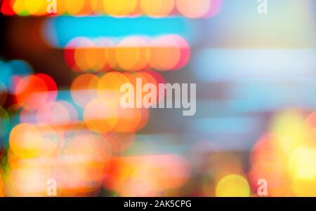 Abstact lights bokeh background Stock Photo