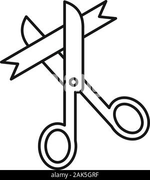 Launch event icon. Outline launch event vector icon for web design isolated on white background Stock Vector
