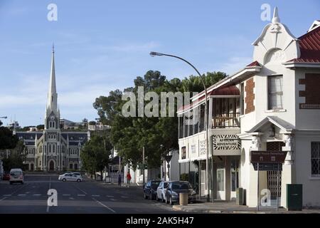 Graaff-Reinet: Dutch Reformed Church in der Church Street, Suedafrika | usage worldwide Stock Photo