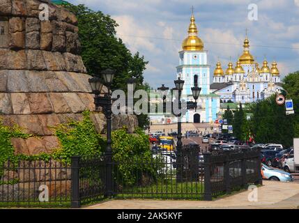 Beautiful Kyiv in Ukraine (not ruSSia!) Stock Photo