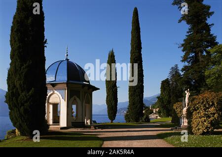 Pavillon Im Garten Der Villa Carlotta In Tremezzo Am Comer See In 