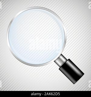 Magnifying glass Stock Vector