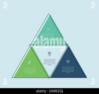 triangle colorful arrows process symbol vector Stock Vector Image & Art ...