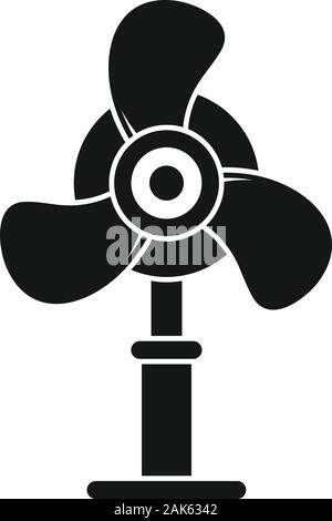 Home room stand fan icon. Simple illustration of home room stand fan vector icon for web design isolated on white background Stock Vector