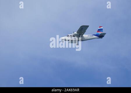 Skybus BN2B Islander passenger plane Stock Photo