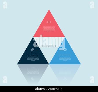 triangle colorful arrows process symbol vector Stock Vector Image & Art ...