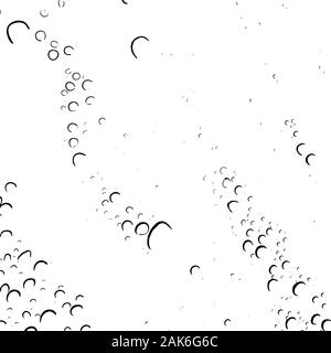 Waterdrop Overlay Texture Stock Vector