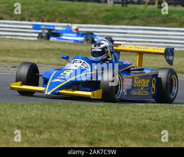 David Thorburn, Ralt RT3, Classic Formula 3, Classic FF2000, HSCC, Historic Sports Car Club, Snetterton, June 2019, circuit racing, CJM Photography, c Stock Photo