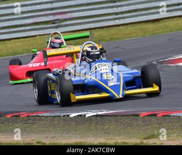 David Thorburn, Ralt RT3, Classic Formula 3, Classic FF2000, HSCC, Historic Sports Car Club, Snetterton, June 2019, circuit racing, CJM Photography, c Stock Photo