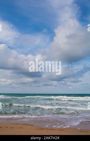 Agva beach on the Black Sea coast in the Sile district of Istanbul province, Turkey. Stock Photo