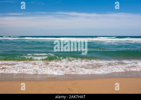 Agva beach on the Black Sea coast in the Sile district of Istanbul province, Turkey. Stock Photo