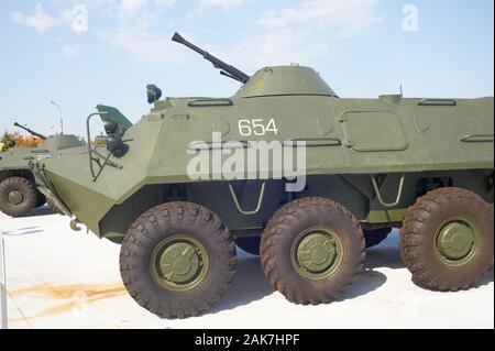 BTR-60 armored personnel carrier Stock Photo