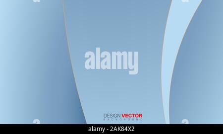 Abstact vector background. gradient pattern design with texture separated by curved lines . Vector Illustration For Wallpaper, Banner, Background Stock Vector