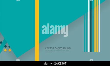 Abstract vector memphis background . geometric elements. Design patterns with overlapping shapes. New texture for your design. Stock Vector