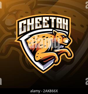 Cheetah Sport Esport Logo – MasterBundles