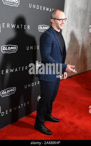 William Eubank attends the special screening of "Underwater " at the