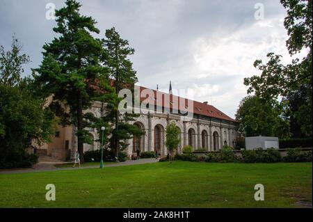 Ball Game Hall in the Royal Garden, Prague Castle Stock Photo