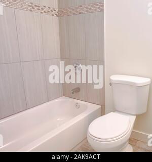 Square Sink in bathroom clean inside nice interior Stock Photo