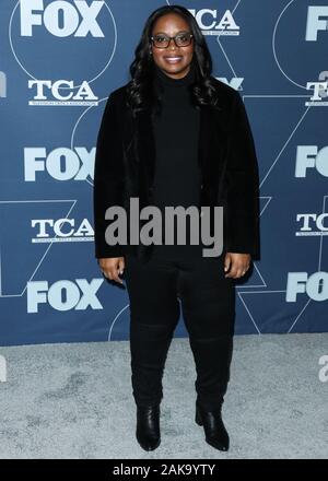 Pasadena, United States. 07th Jan, 2020. PASADENA, LOS ANGELES, CALIFORNIA, USA - JANUARY 07: Kimberly Ann Harrison arrives at the FOX Winter TCA 2020 All-Star Party held at The Langham Huntington Hotel on January 7, 2020 in Pasadena, Los Angeles, California, United States. (Photo by Xavier Collin/Image Press Agency) Credit: Image Press Agency/Alamy Live News Stock Photo