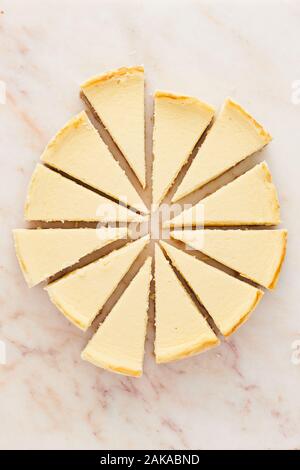 New York Cheesecake Stock Photo