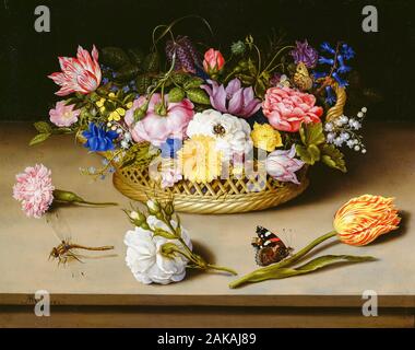 Ambrosius Bosschaert the Elder - Still-Life with flowers - Hallwyl ...